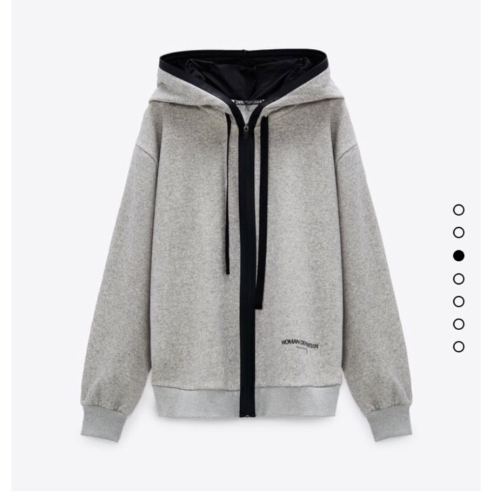 Rare Zara Zippered Hoodie - Picture 9 of 13
